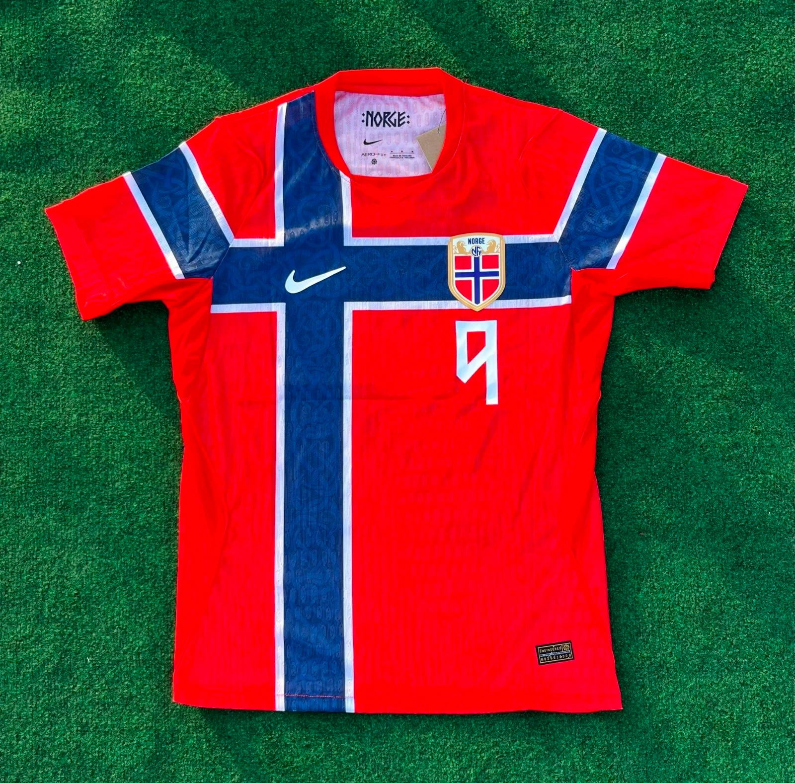 Camiseta selección de noruega talla M 